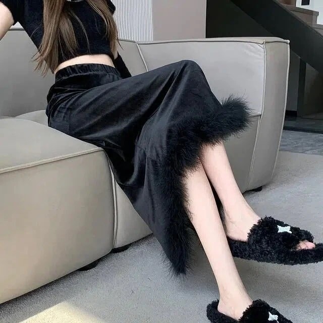 早いもの胜ち ハイウエスト タイトスカート セミロング スカート レディース タイトスカート マーメイドスカート