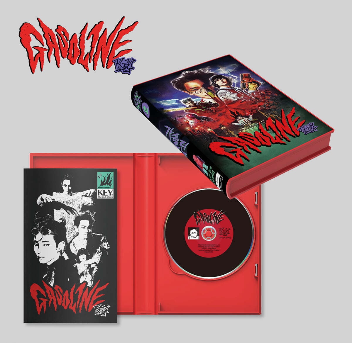 [未開封新品] （CD）キー シャイニー2集Gasoline VHS ver