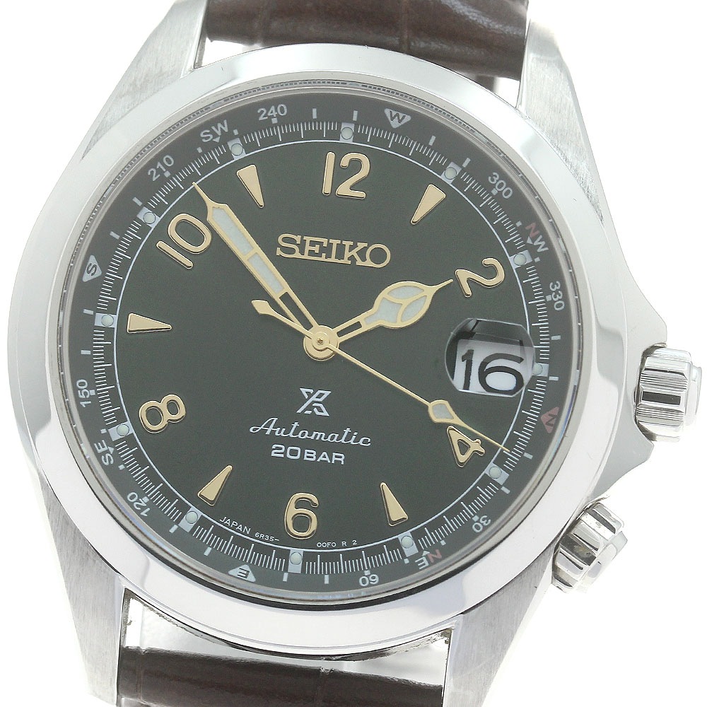 セイコー SEIKO SBDC091/6R35-00E0 プロスペックス アルピニスト デイト 自動巻き メンズ 良品 _880229【中古】