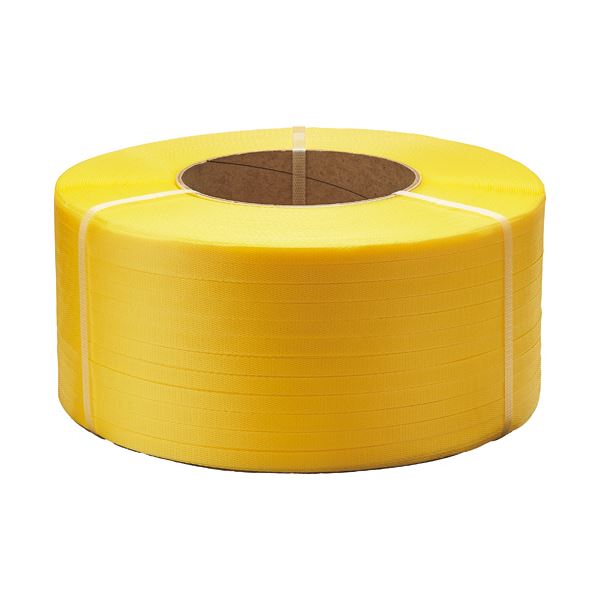 積水樹脂PPバンド機械巻 15mmx2500m 黄 ／RX15CY 1巻