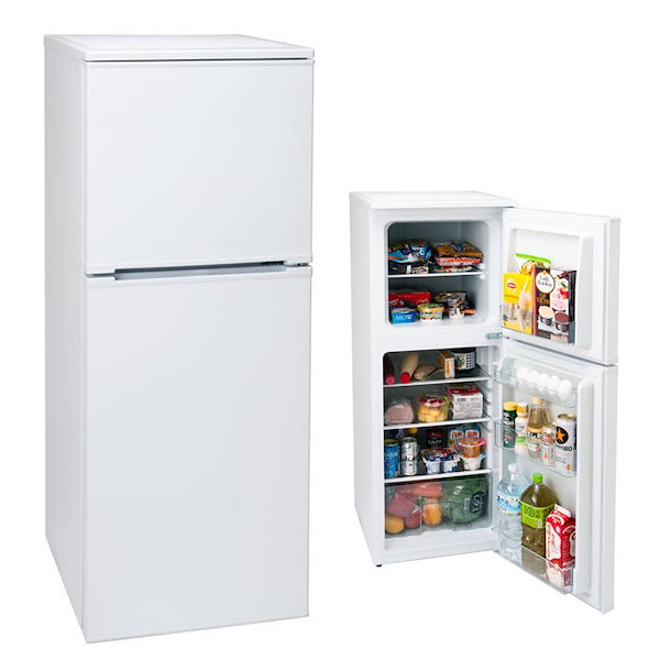 アビテラックス 小型冷蔵庫 2022年製 1ドア 45L ホワイト 右開き 