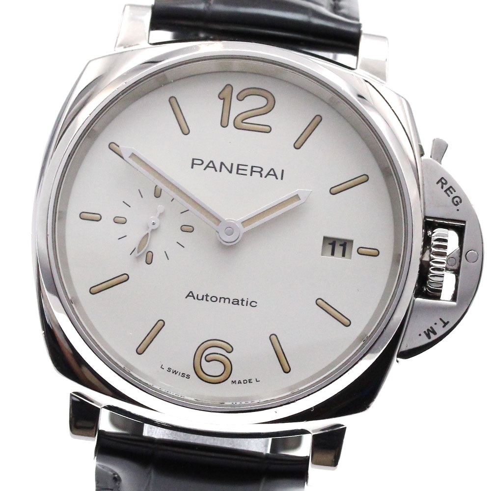オフィチーネパネライ OFFICINE PANERAI PAM01046 ルミノール ドゥエ 42 自動巻き メンズ _826816【中古】