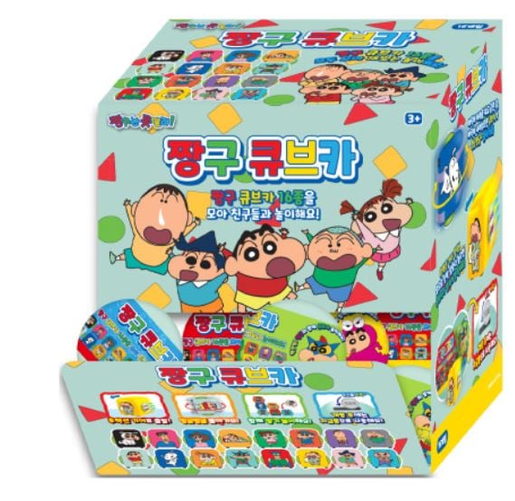 韓国お菓子クレヨンしんちゃん キューブカー case 16個入り