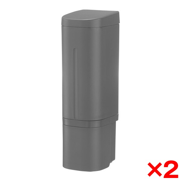 2個セット ホバー シールフックディスペンサー 500 ダークグレー