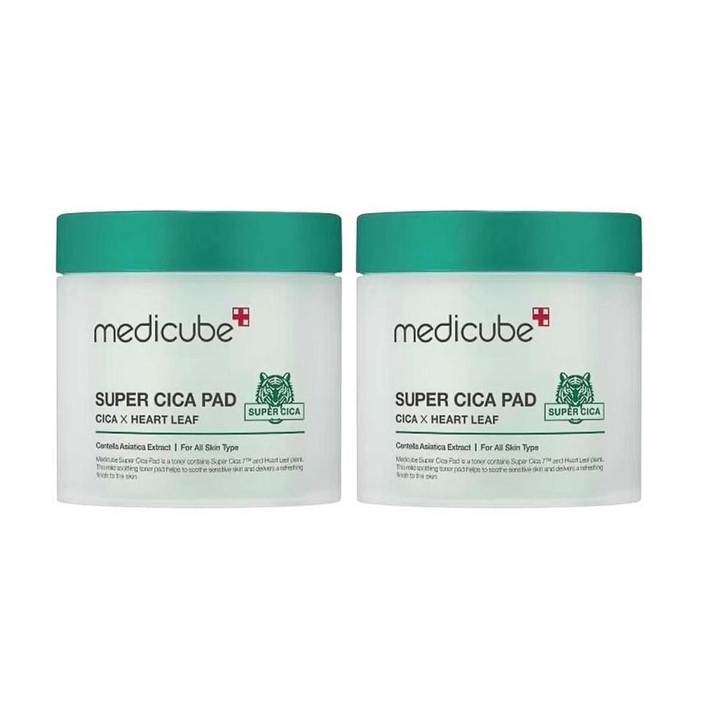 [1+1]メディキューブスーパーシカパッド70枚低刺激鎮静