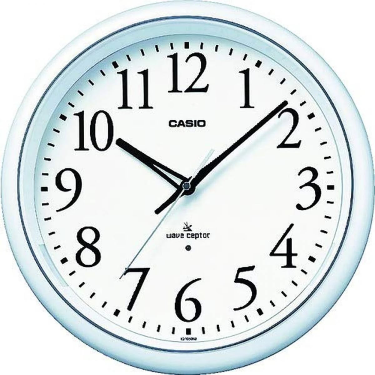 カシオ 夜見えライト付き 電波アナログ壁掛け時計 ホワイト IQ-1050NJ-7JF 5,187円