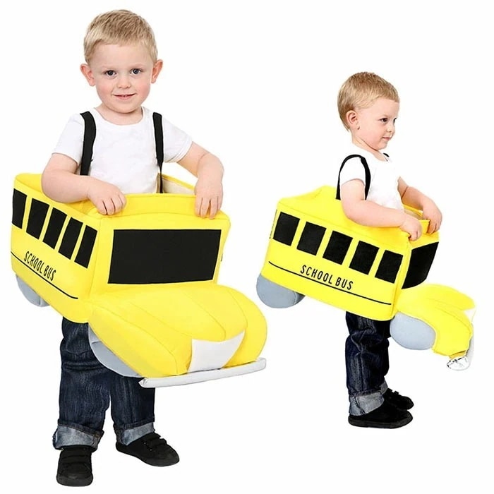 【短納期】 ハロウィン衣装 車　自動車仮装 カーズ グッズ Cars 変装 子供用 スクールカー コスプレ衣装 キッズ 3Dコスチューム イベント用品 かわいい かっこいい こども 仮装　変装 パーテ