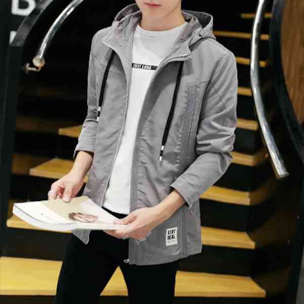 ブラックネイビーグレーレッドベージュMLXL2XL3XLメンズファッショントップスパーカー