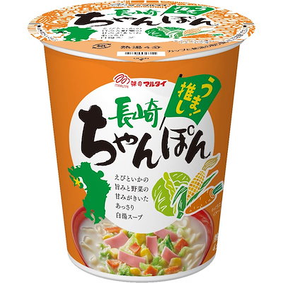 他サイト： マルタイ 縦型ちゃんぽん 65g×12個入の商品画像