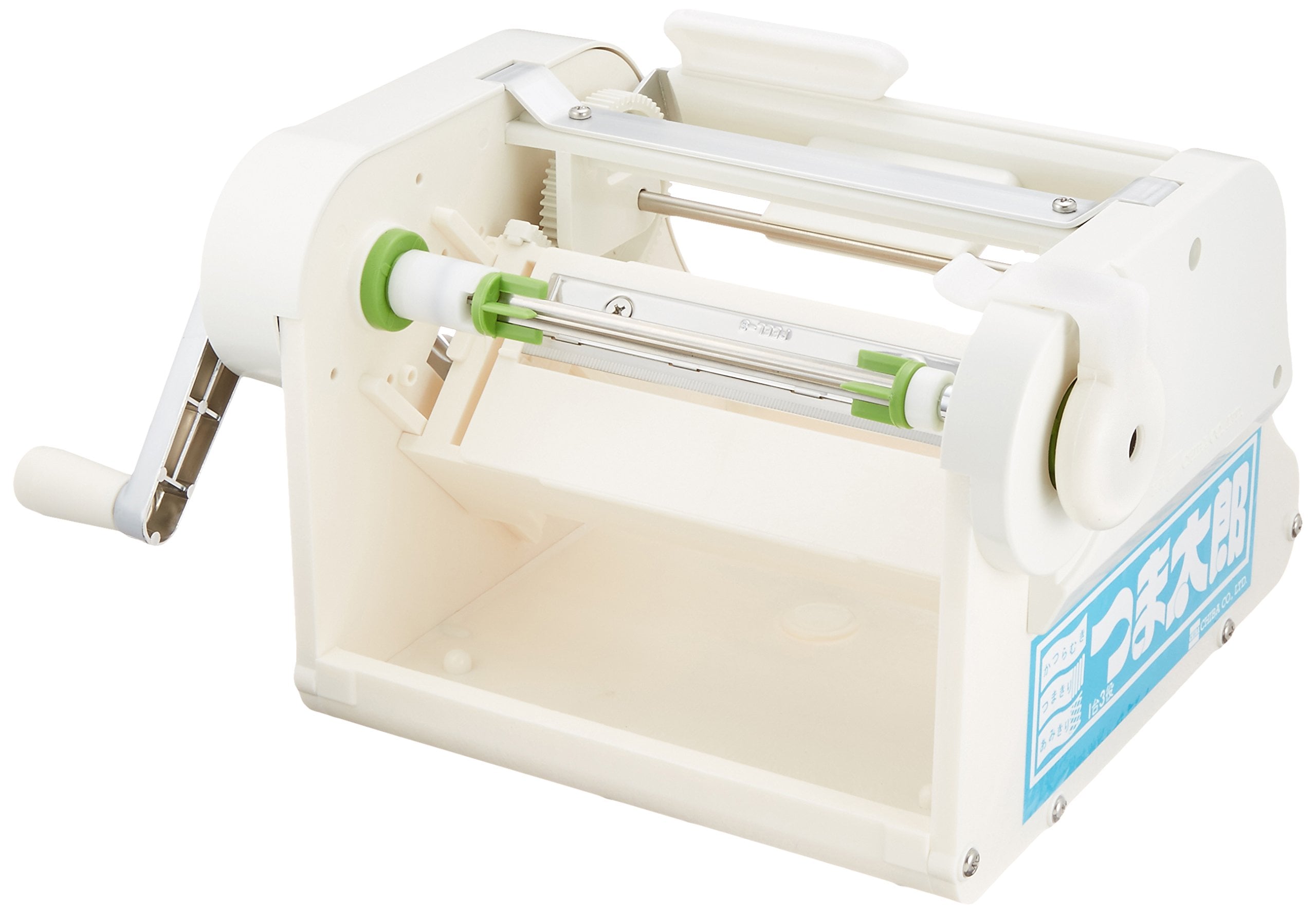 遠藤商事(Endo Shoji) 千葉工業所 かつらむきつま切り つま太郎 間口×奥行×高さ(mm)300×250×170 質量(kg)2.9 すばやく簡単プロの技 1台4役のマシーン 業務用 CTM