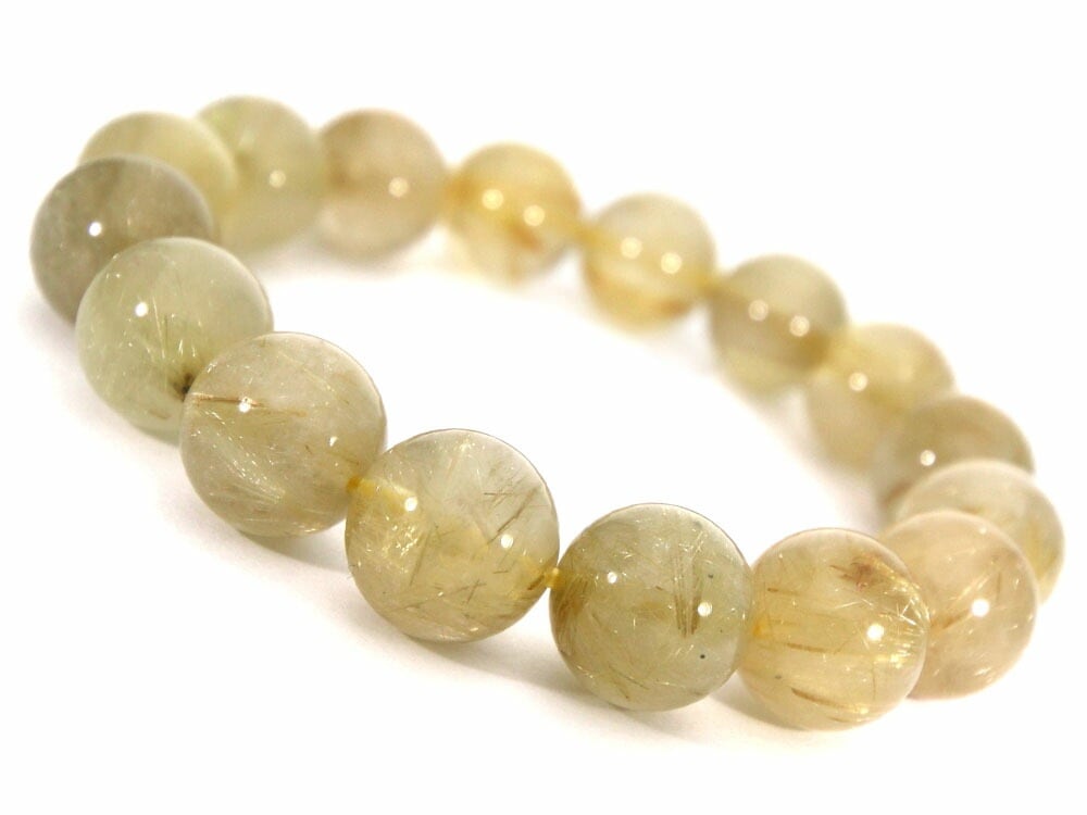 ゴールドルチルクォーツ ルチルクォーツ ブレスレット 11mm パワーストーン ブレスレット メンズ レディース 天然石 数珠 アクセサリー メンズブレスレット レディースブレスレット パワ h863
