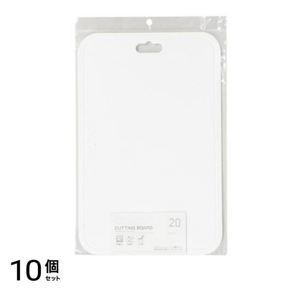 Colors 抗菌プラス 食洗機対応まな板 M ホワイト 1個入 (CC-1546) 10個セット 5,874円