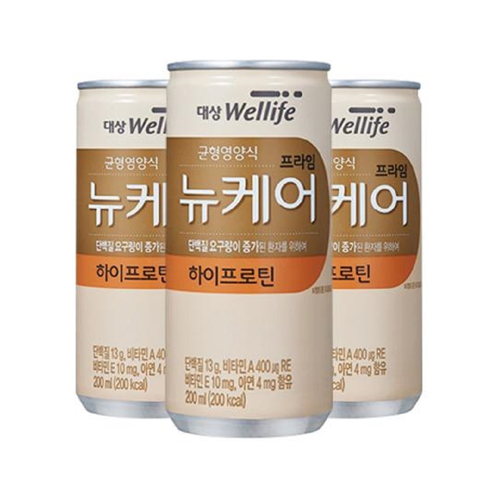 韓国-KMEAL-ニューケア ハイプロテイン（200mlx30缶） バランス 栄養食 バラン式 手軽代わり