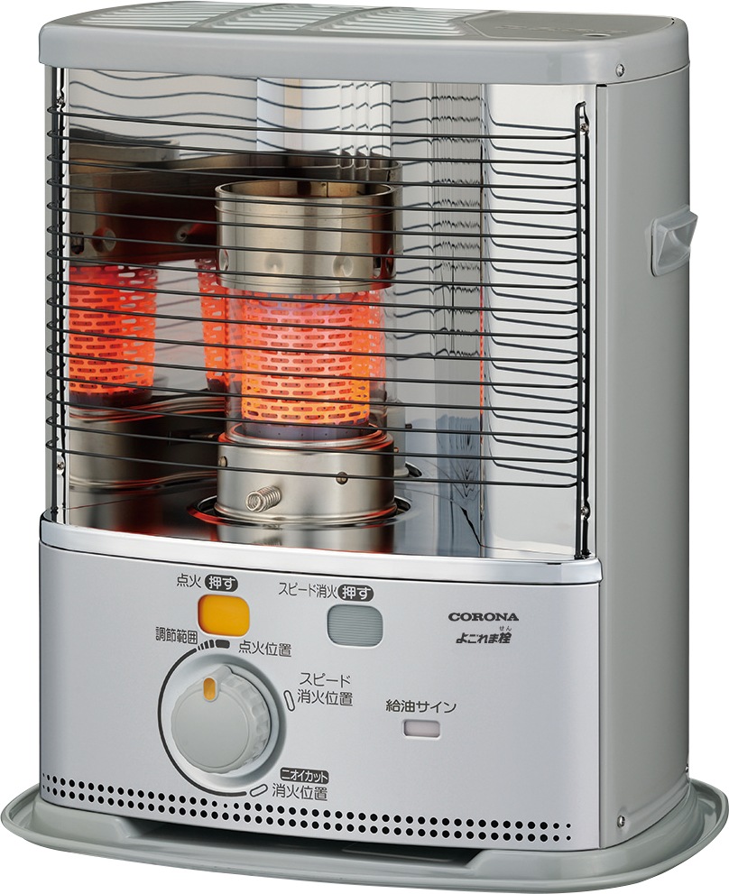 コロナCORONA SX-2425Y-S 石油ストーブ（木造7畳/コンクリート9畳まで　シルバー） SX2425YS