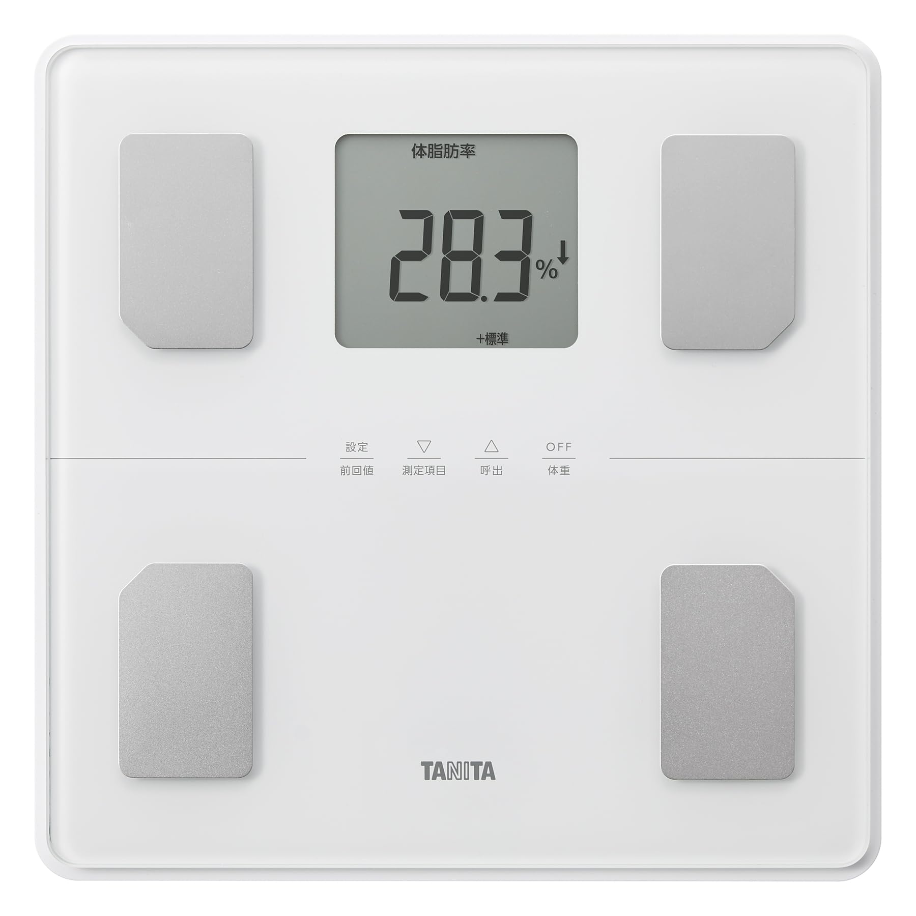 タニタ 体組成計 BC-772 ホワイト 脚点 6,291円