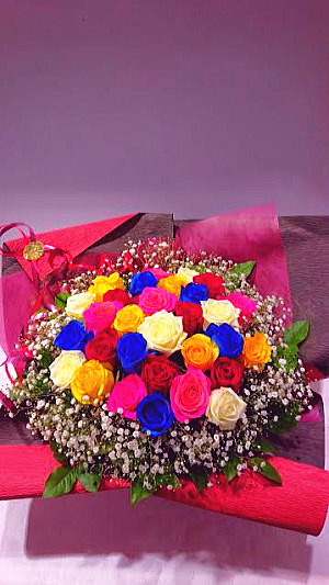 商品ID 6018 アレンジメント　バラミックス