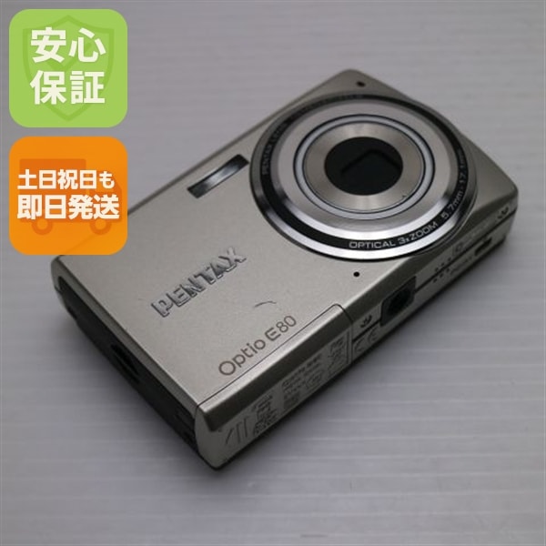 美品 Optio E80 ゴールド PENTAX デジカメ 118
