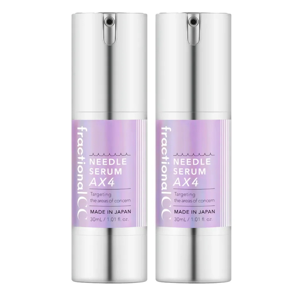 集中美容液×4本 Qoo10] フラクショナルCC 2種セット【針美容液×集中毛穴ケア】日本