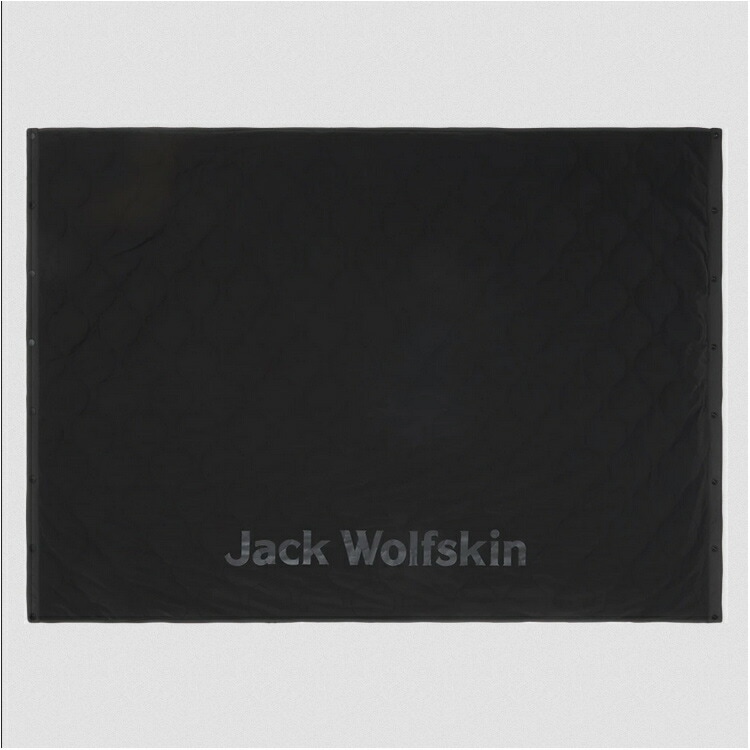 Jack WolfskinJP マルチフィールド ブランケット ブラック 100135cm #5029941-6000