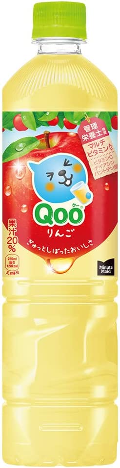 【送料無料】 コカコーラ ミニッツメイド Qoo クー りんご 950ml2ケース(24本)