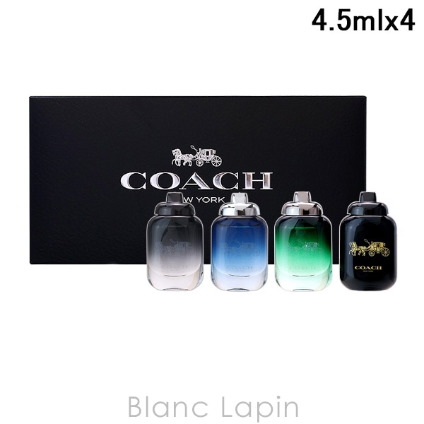 【ミニサイズセット】 コーチ COACH メンズミニチュアコレクション2 4.5ml x4 コフレ/セット [157155]