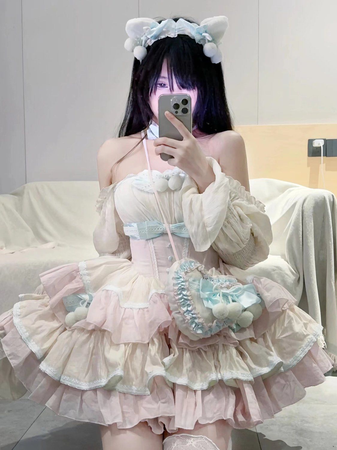 【2枚購入で 3oo円OFF！】女性のための甘いロリータプリンセスドレス