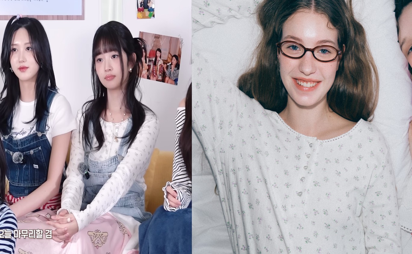 [IVE REI] EYELET HEART BUTTON HENRYNECK LONG SLEEVE_6COLOR