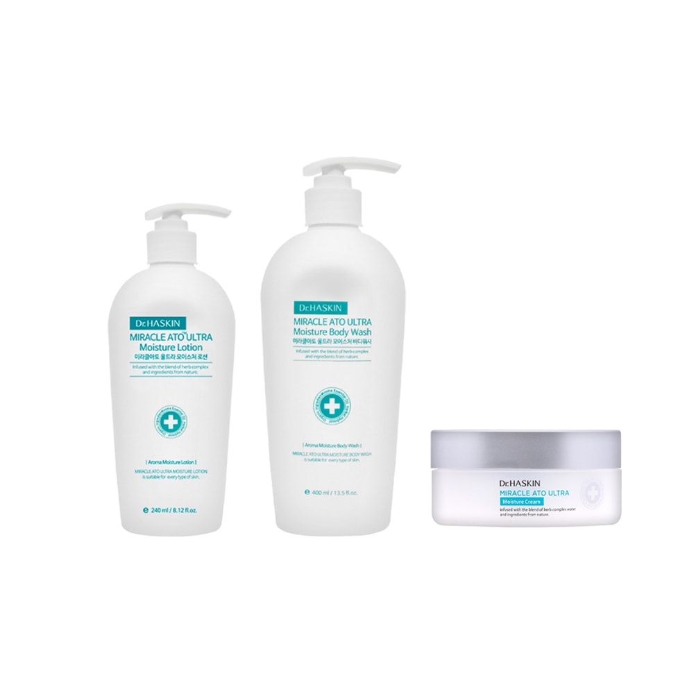 Dr. Haskin Miracle Ato Ultra Moisture Lotion/Body Wash/Cream