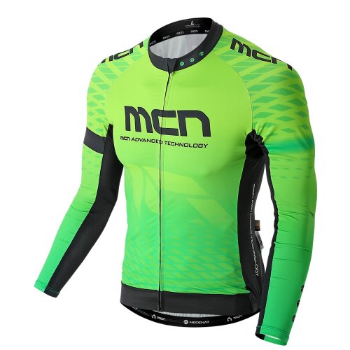 MCNSPORTS グリーンランタン長袖ジャージーバイク服