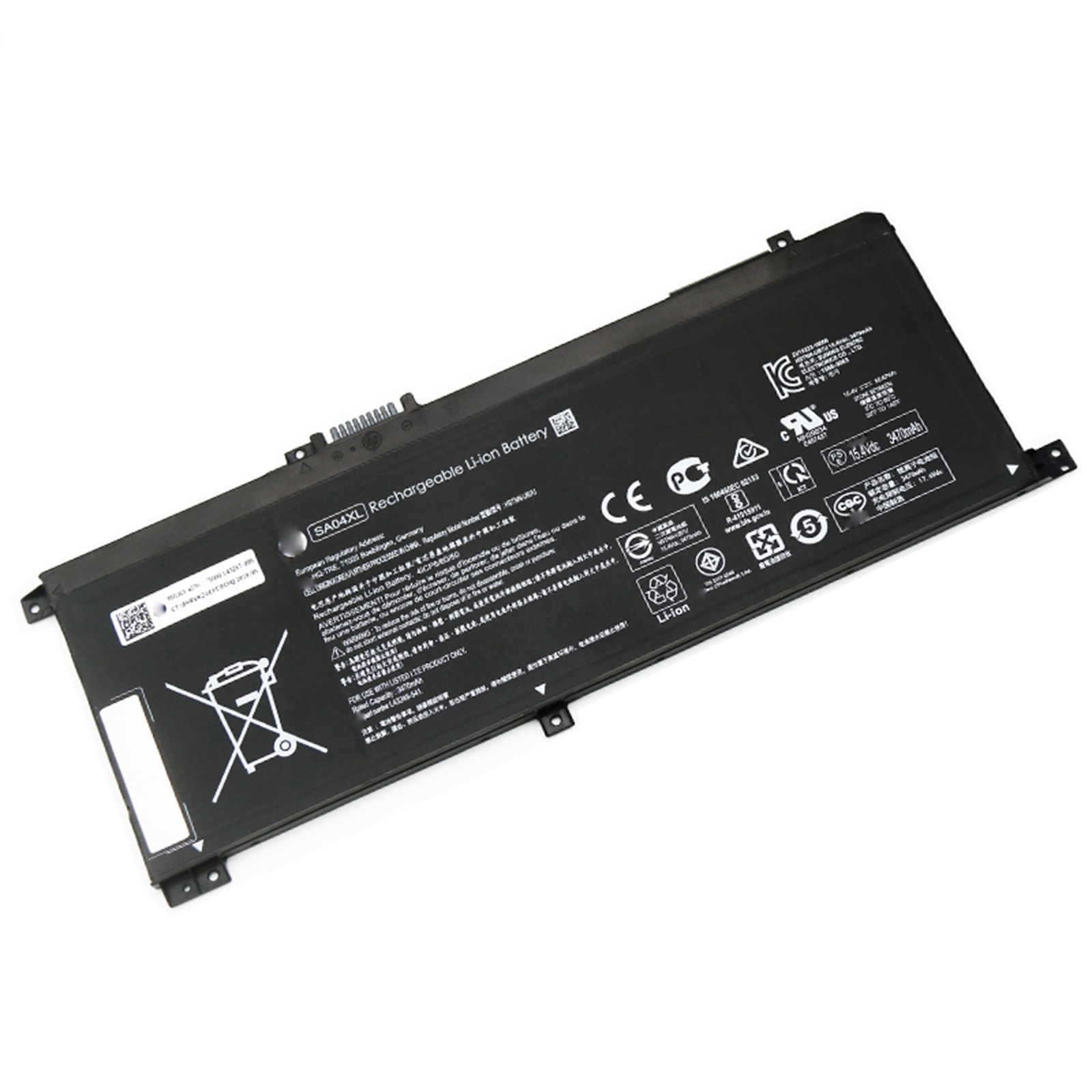 SA04XL 電池・HPノートパソコン互換 55.67Wh/3470mAh ENVY X360 15-dr0003TX 15-dr0004TX TPN-W142 HSTNN-UB7U SA04X 交換