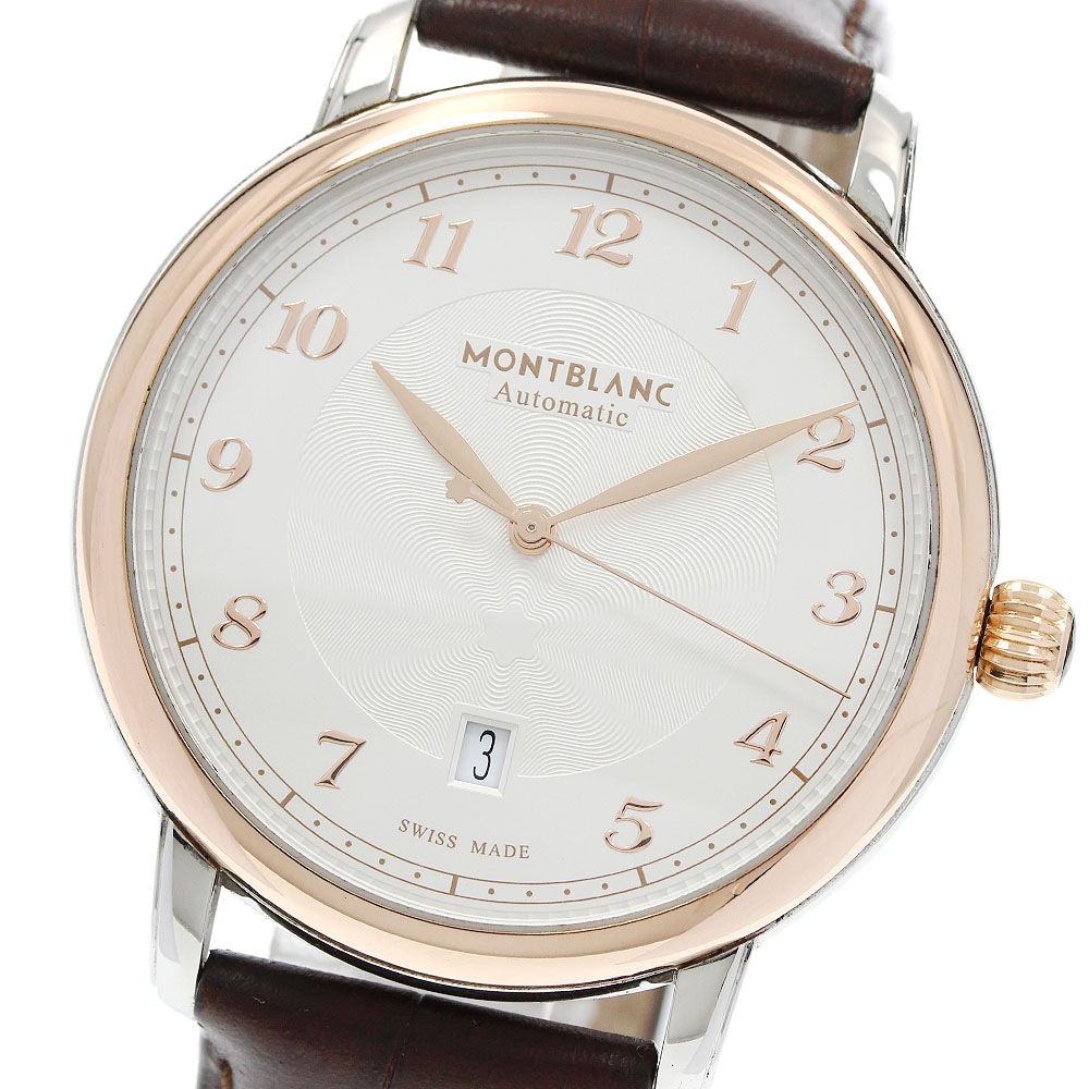 モンブラン MONTBLANC 117577 スターレガシー デイト PGベゼル 自動巻き メンズ _962293【中古】