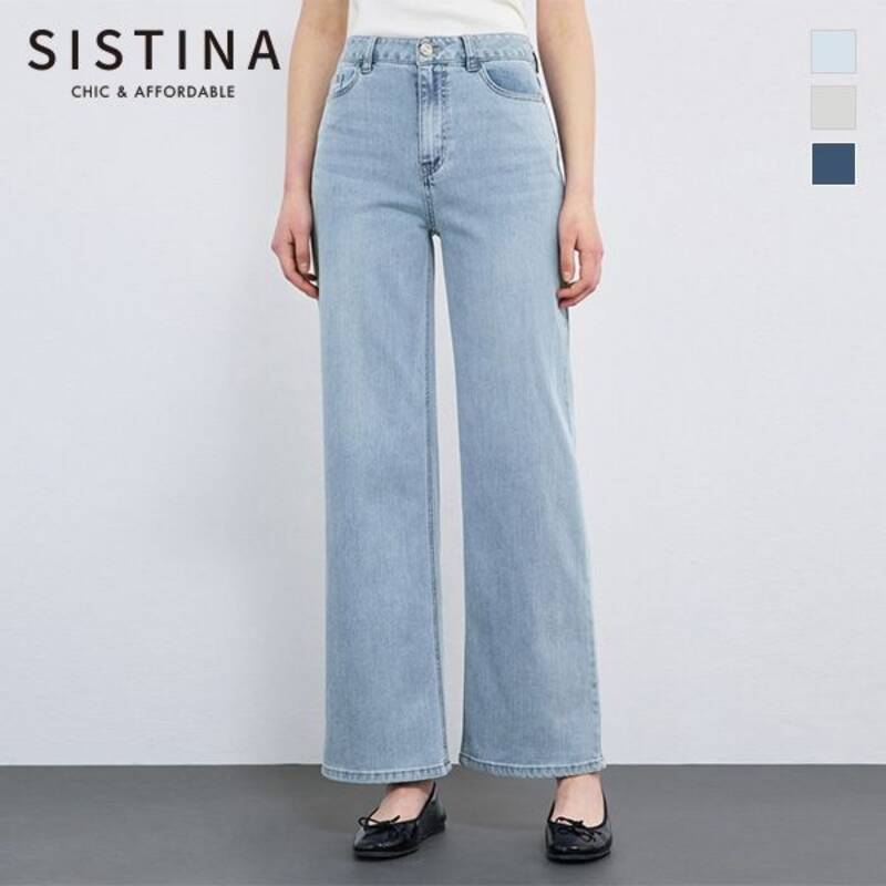 ウォッシュドストレートデニムパンツ_ASMSLQ21020