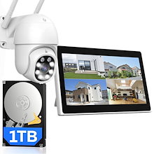 アキバガジェット 防犯カメラ 4台セット 屋外 監視カメラ IP66防水 アキバガジェット 防犯カメラ 屋外 セット 家庭用 ワイヤレス wifi