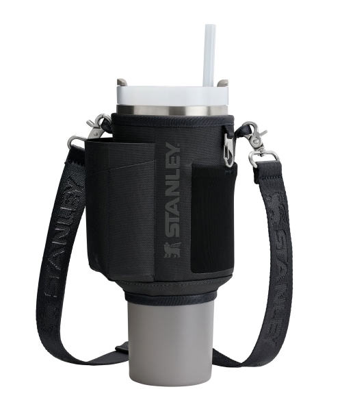 【STANLEY】 ALL DAY CARRYALL QUENCHER H2.0 TUMBLER 1.18L STRAP BAG BLACK タンブラー 正規品