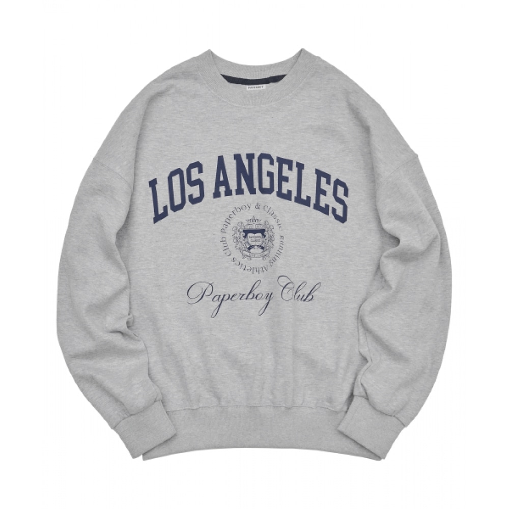 ペーパーボーイロサンゼルススウェットシャツ-メランジ