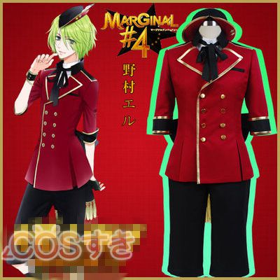【全店任意2枚購入で100円OFF】MARGINAL#4　 100万回愛革命(REVOLUTION)!　野村エル 　制服 コスプレ衣装 高品質 新品 Cosplay アニメ