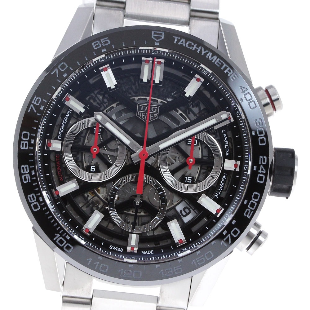 タグホイヤー TAG HEUER CBG2010 カレラ クロノグラフ 自動巻き メンズ 良品 保証書付き_830097【中古】