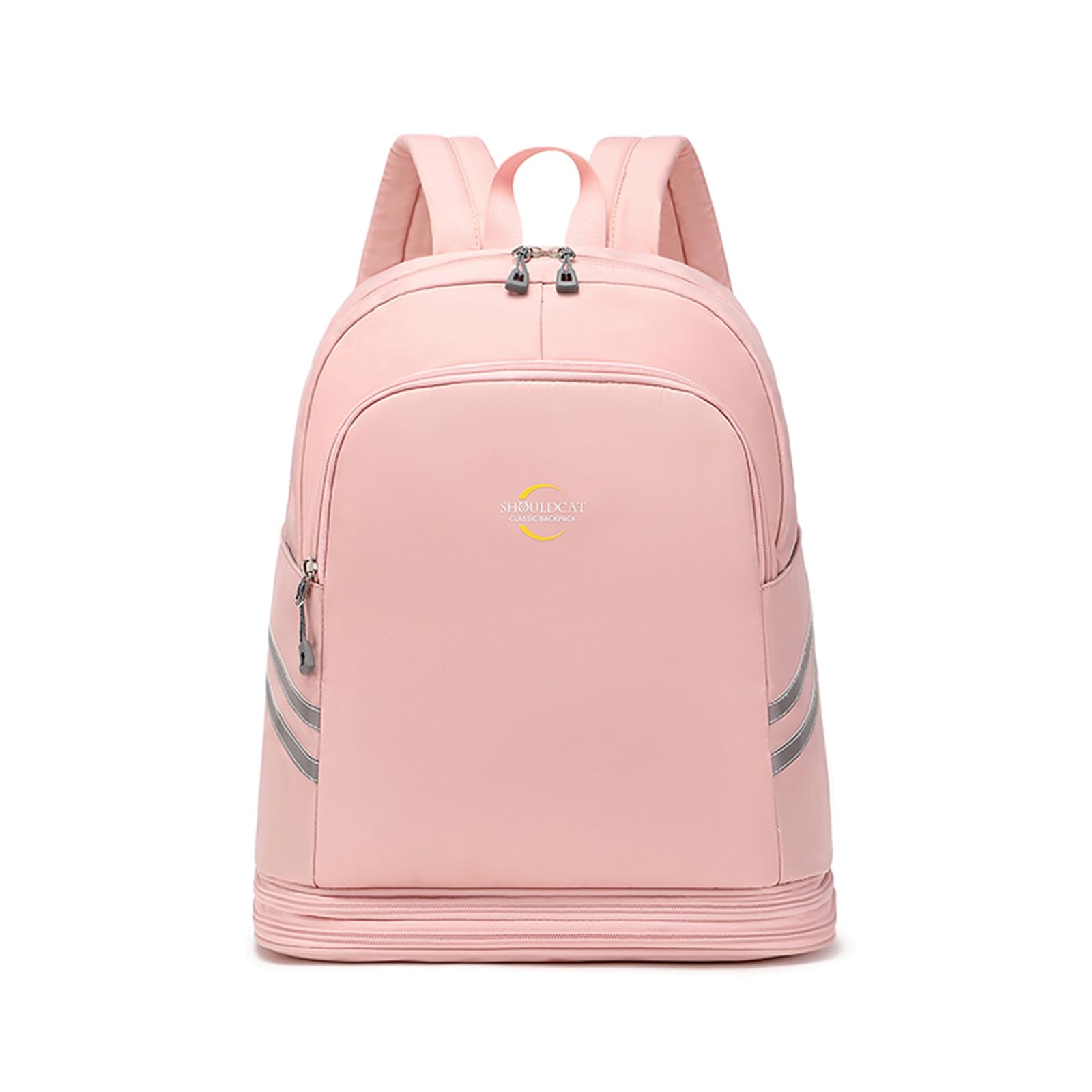 スポーツバックパック レディース メンズ スポーツバッグ 防水 デイリーバッグ バックパック シューズポケット付き 軽量 小型 防水 大容量 アウトドア 旅行 防災 通勤 靴収納 シューズバッグ 乾湿