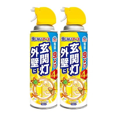 他サイト： アース製薬　虫こないアース 玄関灯・外壁に 450ml 2本パックの商品画像