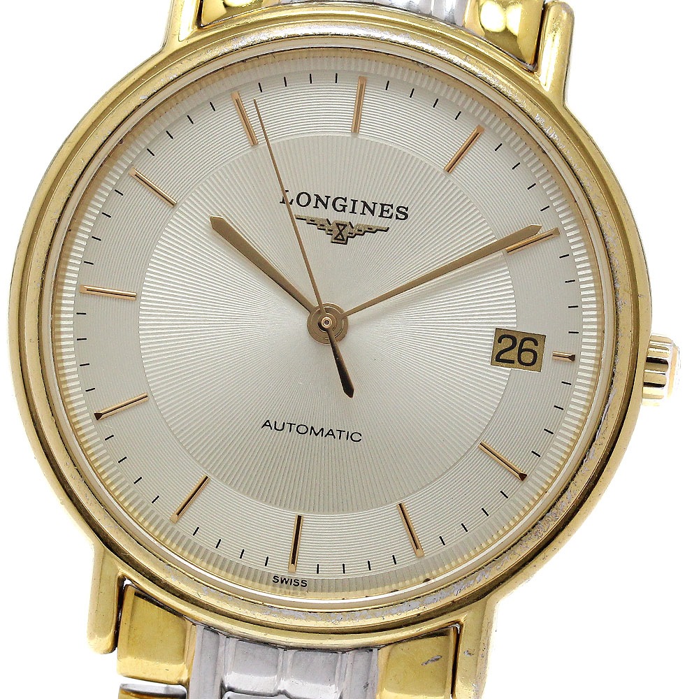 ロンジン LONGINES L4.721.2 グランドクラシック デイト 自動巻き メンズ _942664【中古】