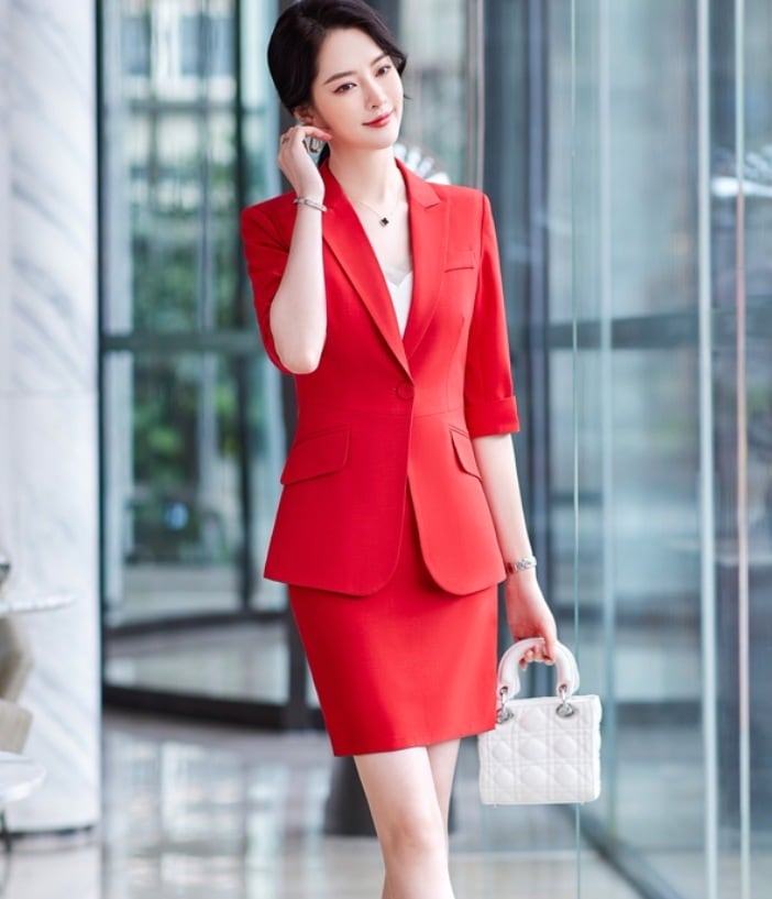 デート モテアイテム スーツ 七分袖 可愛い きれいめ 上品 おしゃれ かっこいい 可愛い ラブリー キュート ガーリー クール モード系 セクシー エレガント 存在感 フォーマル レディース