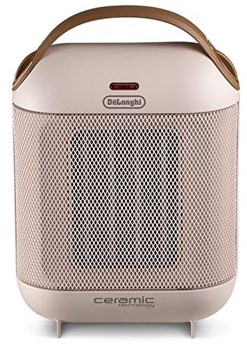 DeLonghi デロンギ ファンヒーター カプスーラ HFX30C11-PK セラミックヒーターコンパクト ハイパワー 取り外し可能フィルター ピンク 新品・未開封品