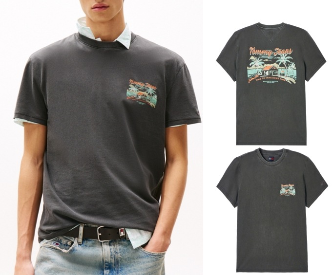 Cabana Pigment T-shirt (T32F1TTO39TMT1BDS)