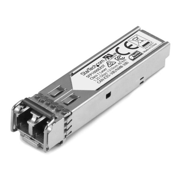 StarTech SFP1000EXST SFP モジュール (MSA対応アンコード/1000BASE-EX準拠光トランシーバ/1310nm/DDM)