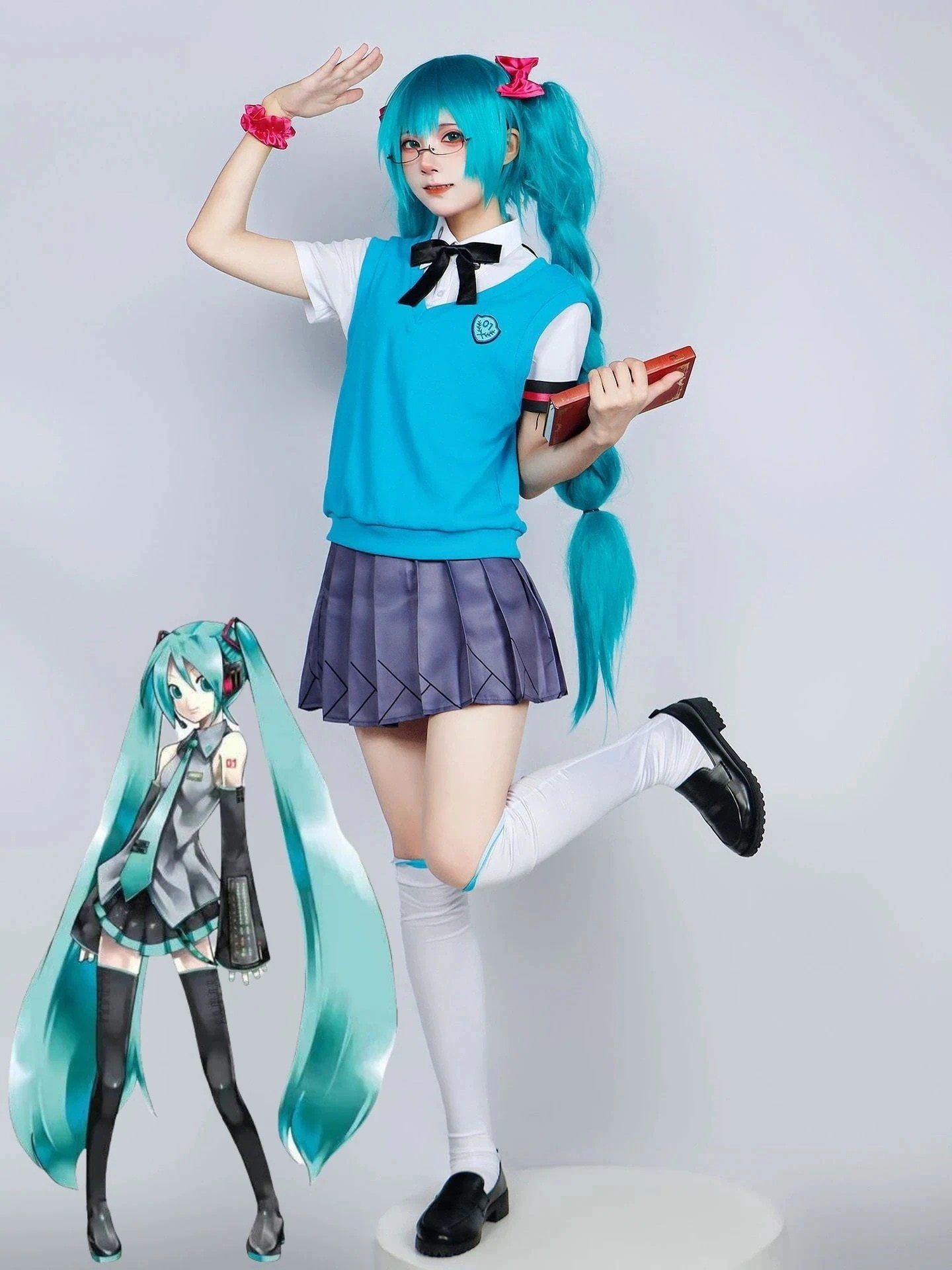 初音ミク コスプレ セットアップ Hatsune Miku みく 初音未来 初音 4 メガ割