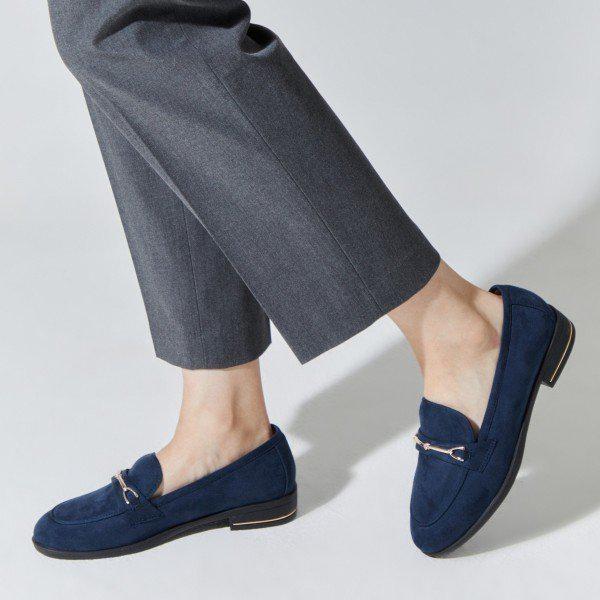 M.フラーモールドチャンローファー ブルー 516323808IC