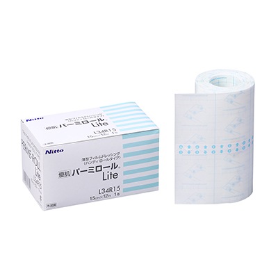優肌パーミロールLite　（15cmx12m）1巻　L34R15　ニトムズ　優肌　パーミロール　Lite
