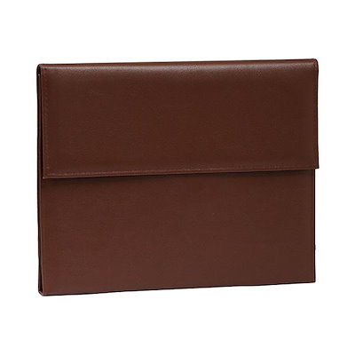 テージー不動産書類ホルダー エコタイプ A4 3折タイプ 20ポケット 濃茶 タイトル無し FHB-140-091セット(5冊) テージー 不動産書類ホルダー エコタイプ A4判 3つ折りタイプ FHB-140