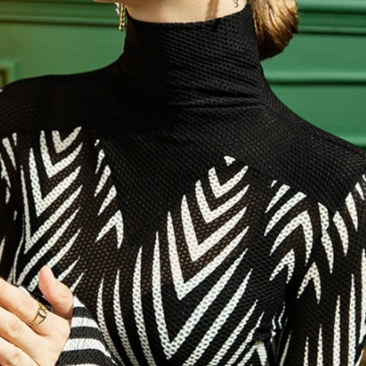 トップス シャツ 袖あり 長袖 ハイネック タートルネック かわいい 大人可愛い おしゃれ お洒落