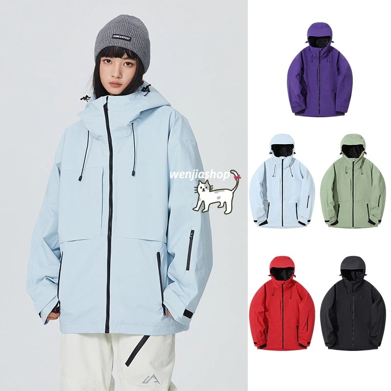 【急速出荷!】スノーボードウェア 5カラー ジャケット アウター メンズ レディース 男女兼用 2023 2024新作 トップス スノボウェア スノーウェア スキーウェア スノボーウェア 韓国風 防風